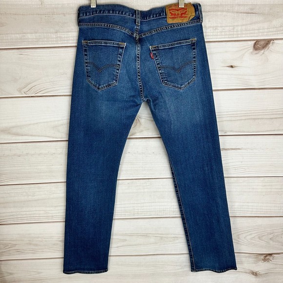 LEVI'S Original 501 Straight Leg Button-Fly Classic Denim Jeans, Size 32/32 - Picture 6 of 6